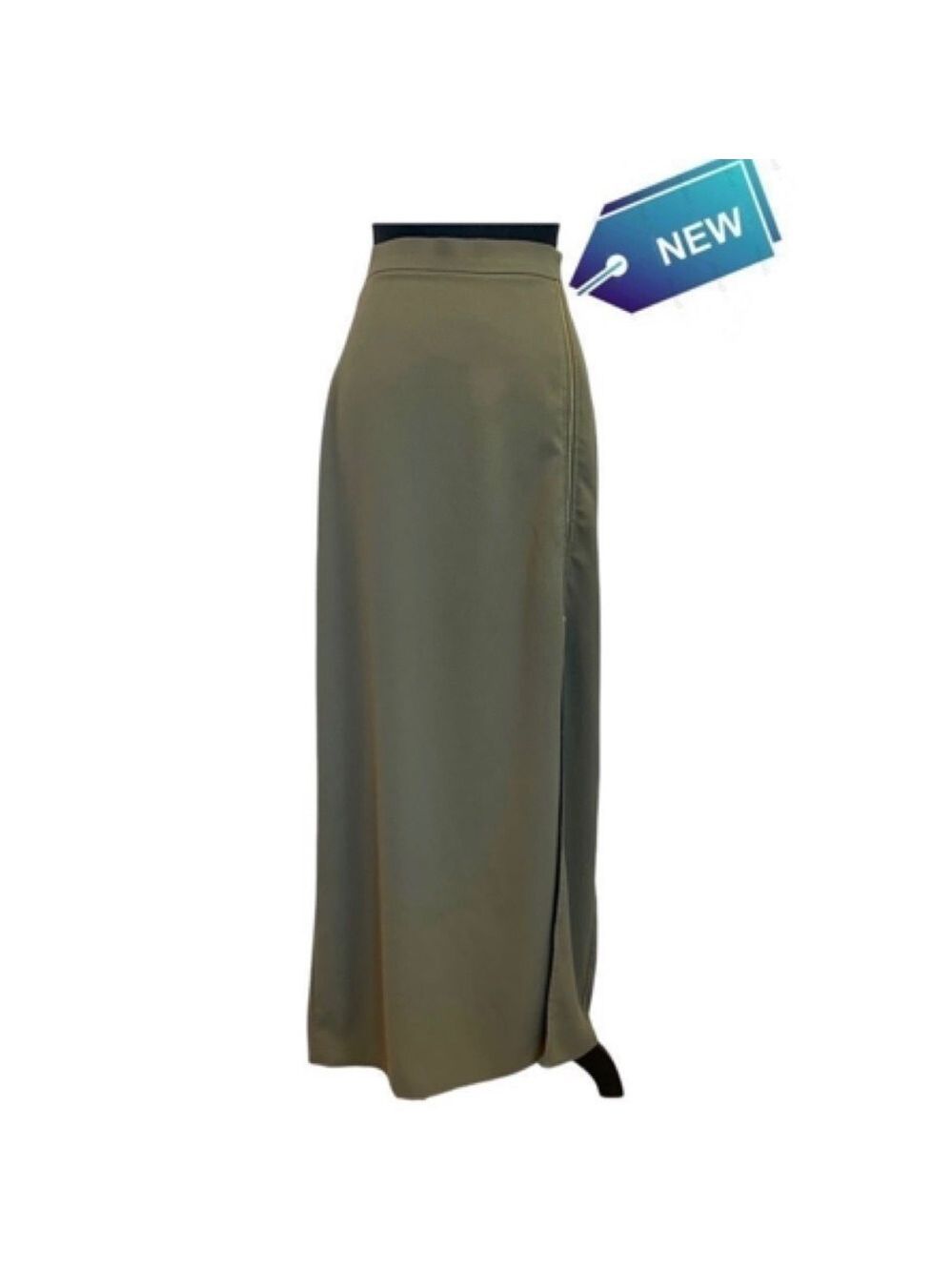 Dynamite NWT jupe zip slit maxi skirt in Tarmac size XS